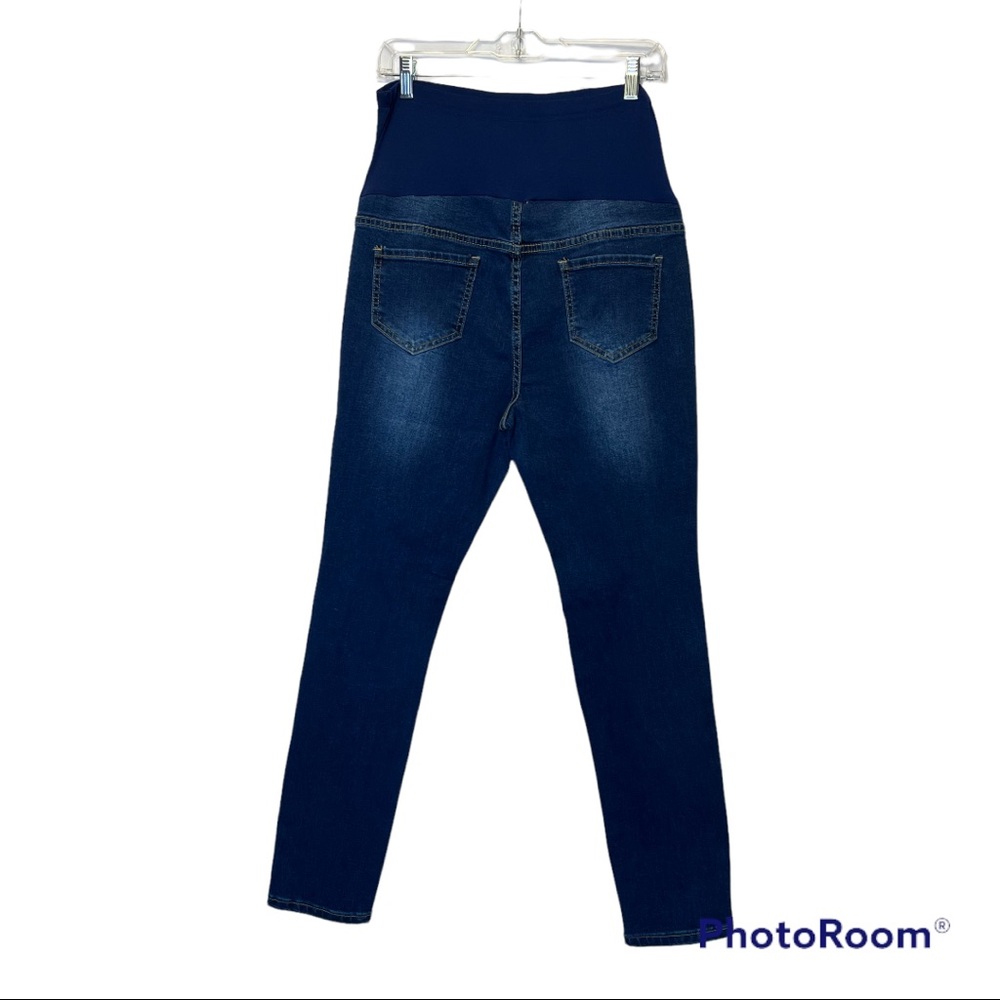 Shein Ripped Maternity Jeans - Picture 3 of 4